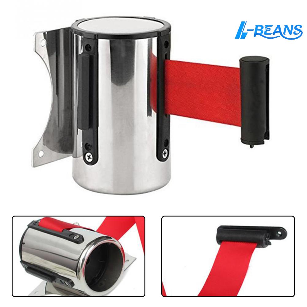 【L-BEANS】 Retractable Tape Stanchion for Banks and Hotels with Stainless Steel Finish Presyo 533 Piso*Libreng Shipping