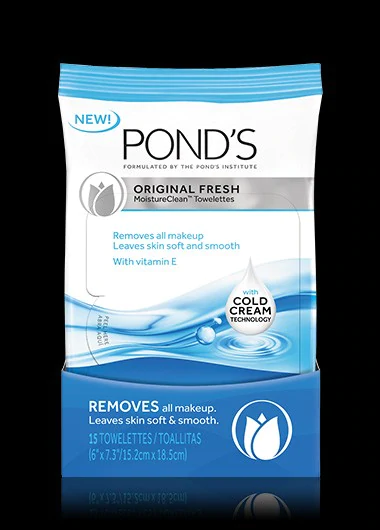 ponds cold cream wipes