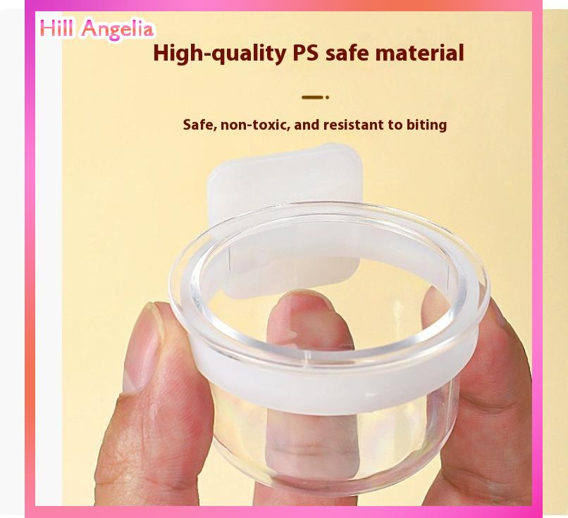 [Hill Angelia] Bird Feeding Bowl Detachable Transparent Bowl Plastic Food Cup For Cage Convenient Hanging Seed Water Feeder For Parrots - 4