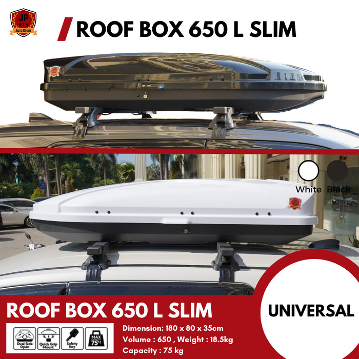 Taka White Cargo Box Roof Box Bagasi Atas Mobil Sigra Jual Roof