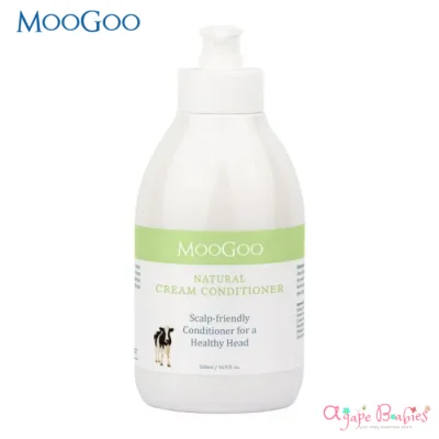 MooGoo Natural Cream Conditioner - Scalp Friendly 500ml