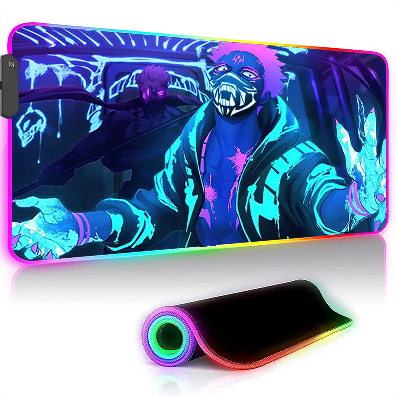 Mouse Pads Zero Starting Life in Another World RGB Anime Computer Gamer  Locking Edge Keyboard with Backlit Pad (Size 4) 15.75