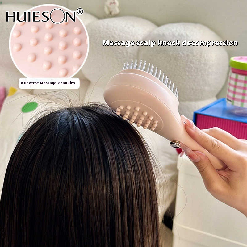 Lược Massage ma thuật cho tóc chăm sóc da đầu Lược gỡ rối chống tĩnh điện