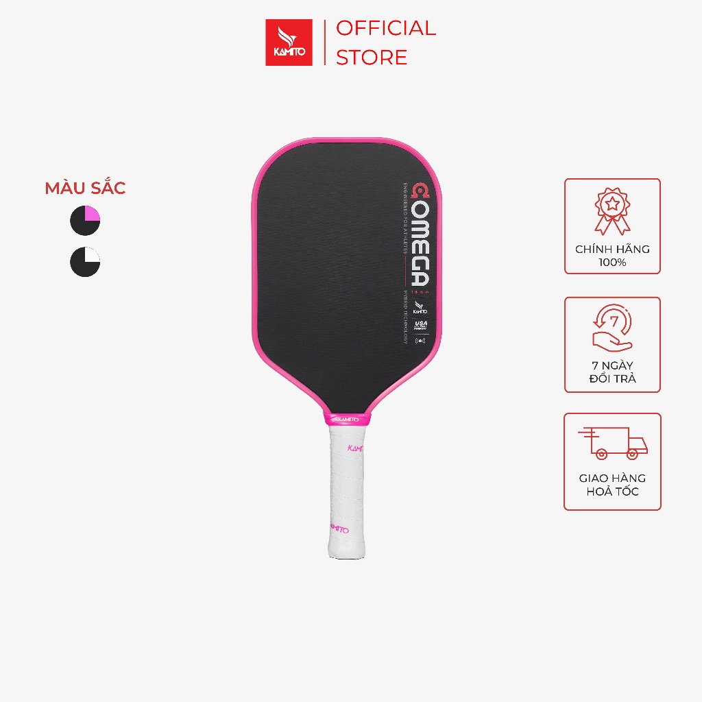 Vợt Pickleball Kamito Omega (16mm)