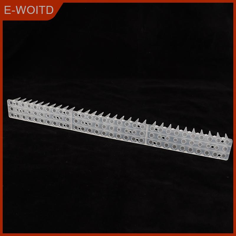 YINGRAN3 อุปกรณ์เสริม DIY ไล่แมวพลาสติกกันนกนกพิราบกันนกกระรอกกันนกควบคุมรั้วสวนแบบโปร่งใส ราคา 32 บาท*ส่งฟรี