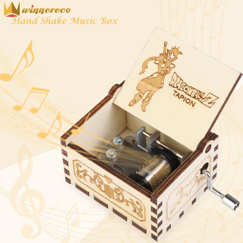 【HOT】 Wooden Hand Crank Music Box TV Series Movie Theme Birthday Holiday Gift​ ราคา 138 บาท*ส่งฟรี