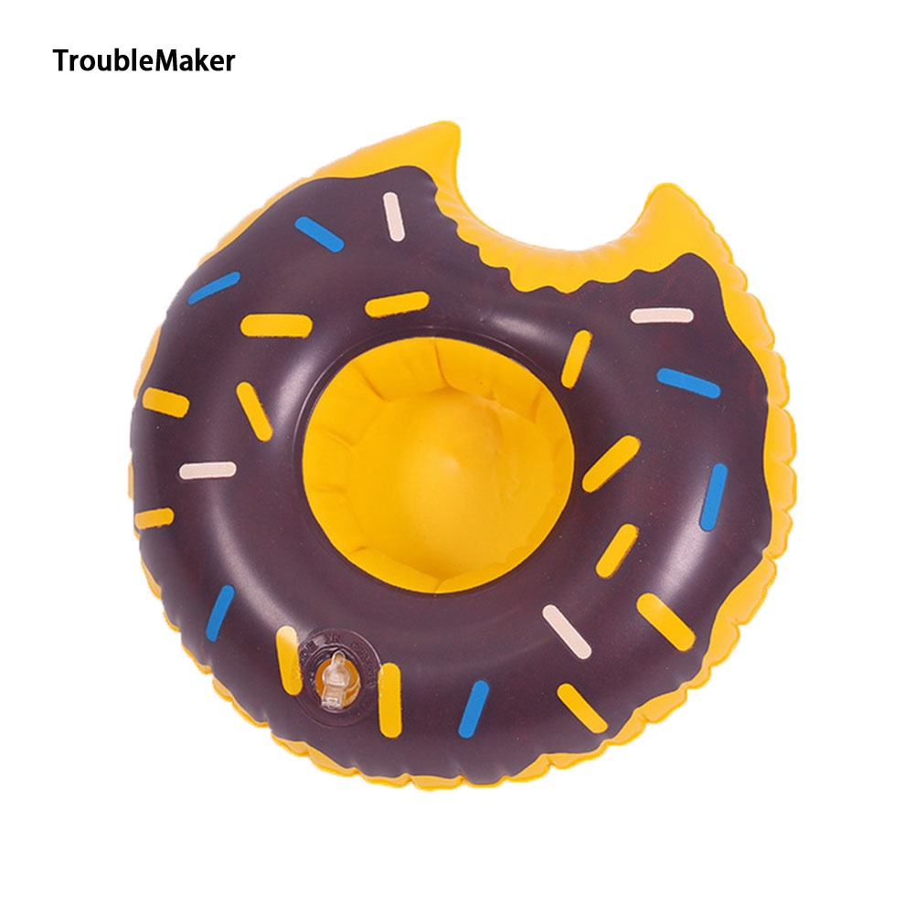 TroubleMaker The donut shaped swimming pool is suitable for children's use ราคา 11 บาท*ส่งฟรี