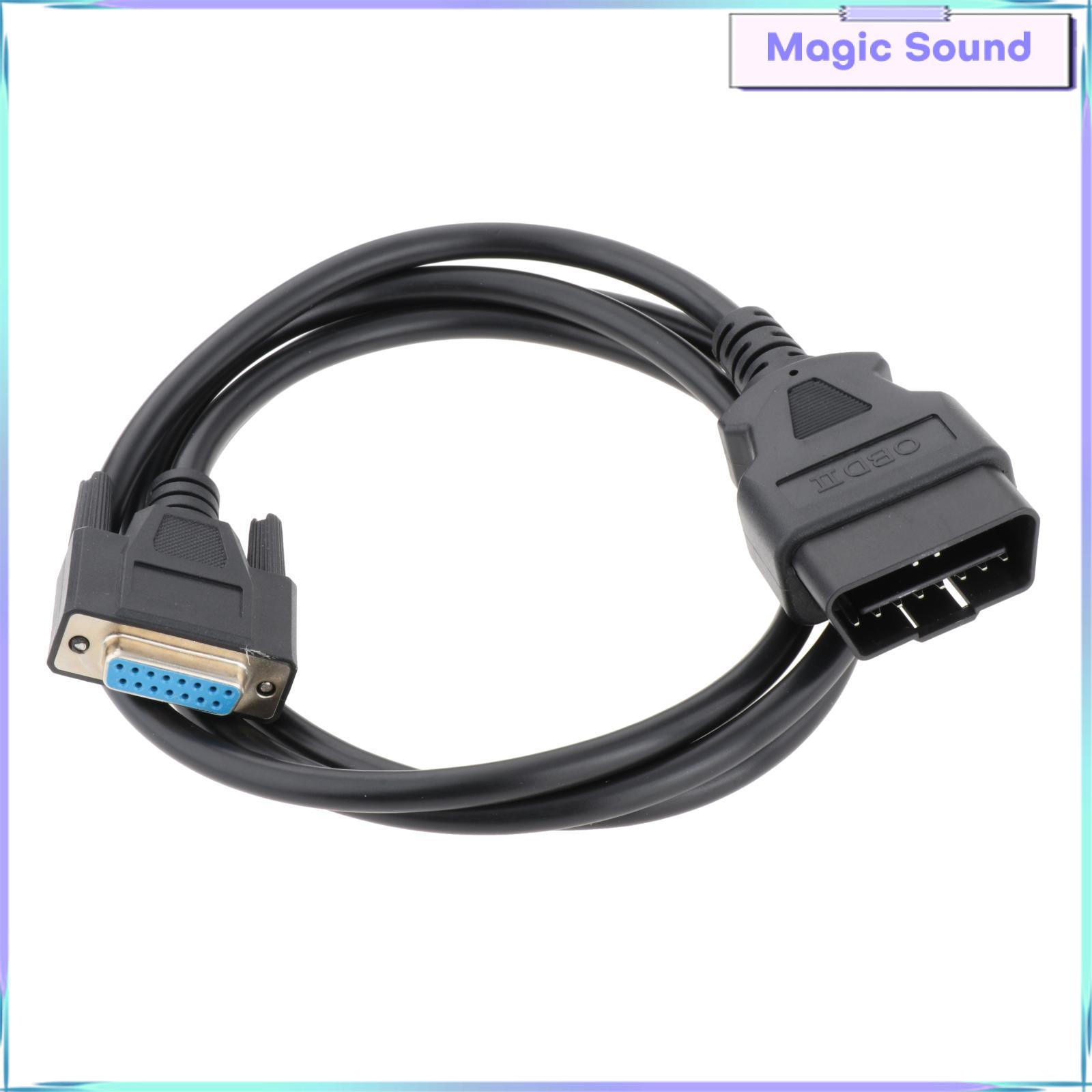 Phụ kiện cáp kiểm tra cáp âm thanh kỳ diệu OBD2 Dễ dàng cài đặt mã lỗi hiệu suất cao để khởi động