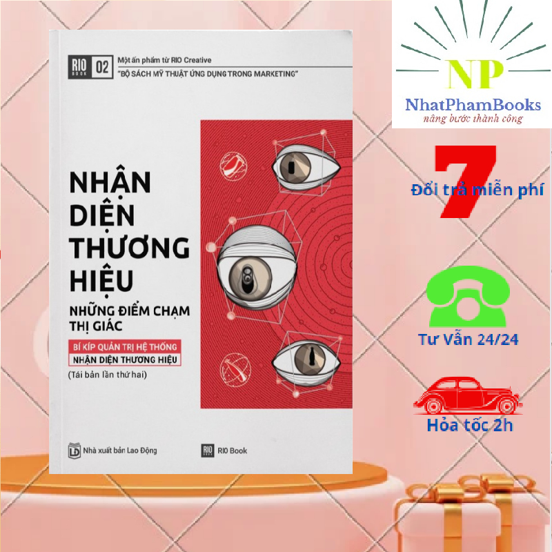 Sách - RIO Book No.2 - Nhận Diện Thương Hiệu - Những Điểm Chạm Thị Giác (Tái bản) - RIO Book