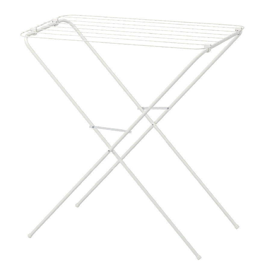 houseshop216-SAKU ราวตากผ้า ขนาด 35x98.5x83 ซม. รุ่น HAJ-101 สีขาว การันตีถูกที่สุด ราคา 324 บาท*ส่งฟรี