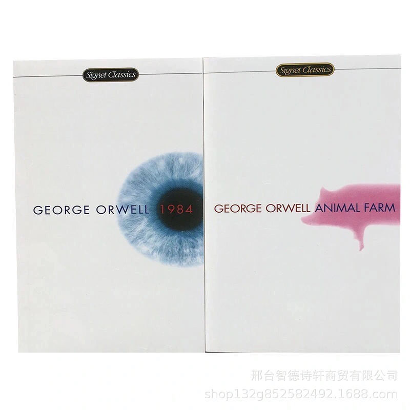 Animal farm Animal Manor Phiên Bản Tiếng Anh 1984/George Orwell Tiểu Thuyết Phiên Bản Tiếng Anh 2