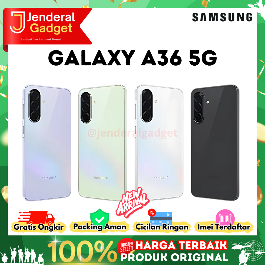 Samsung Galaxy A36 5G 8/256GB NFC Garansi Resmi Indonesia Harga  4,999,000 Ringgit*Penghantaran Percuma
