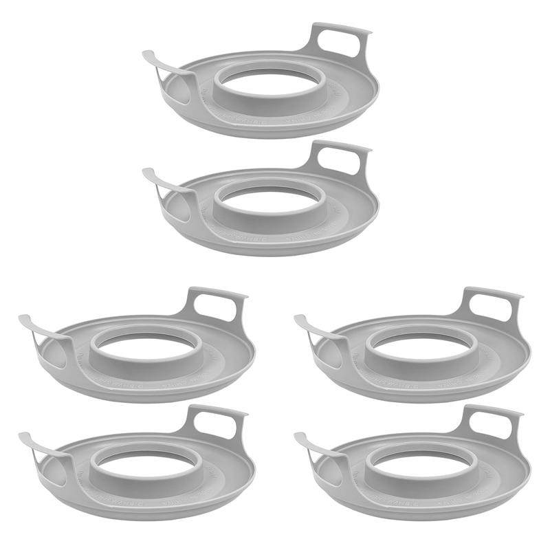 6 Pack Microwave Bowl Holder with Handles - Microwave Cool Plate,Microwave Bowl Holder Microwave Tray