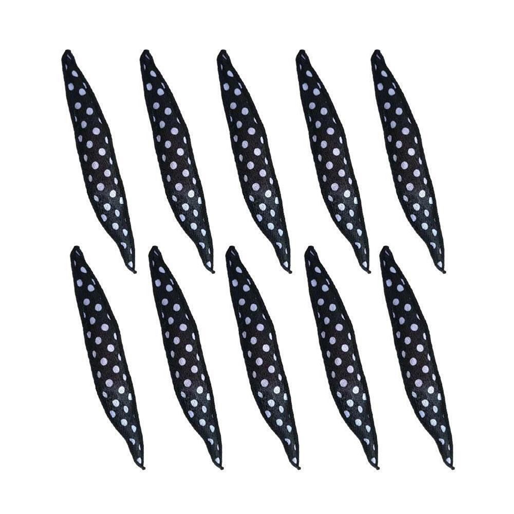 GAN 10Pcs Mềm Bọt Biển Xốp Gối ngủ Dụng cụ tạo kiểu Tóc xoăn sóng Dụng cụ uốn tóc Cuộn tóc - 4