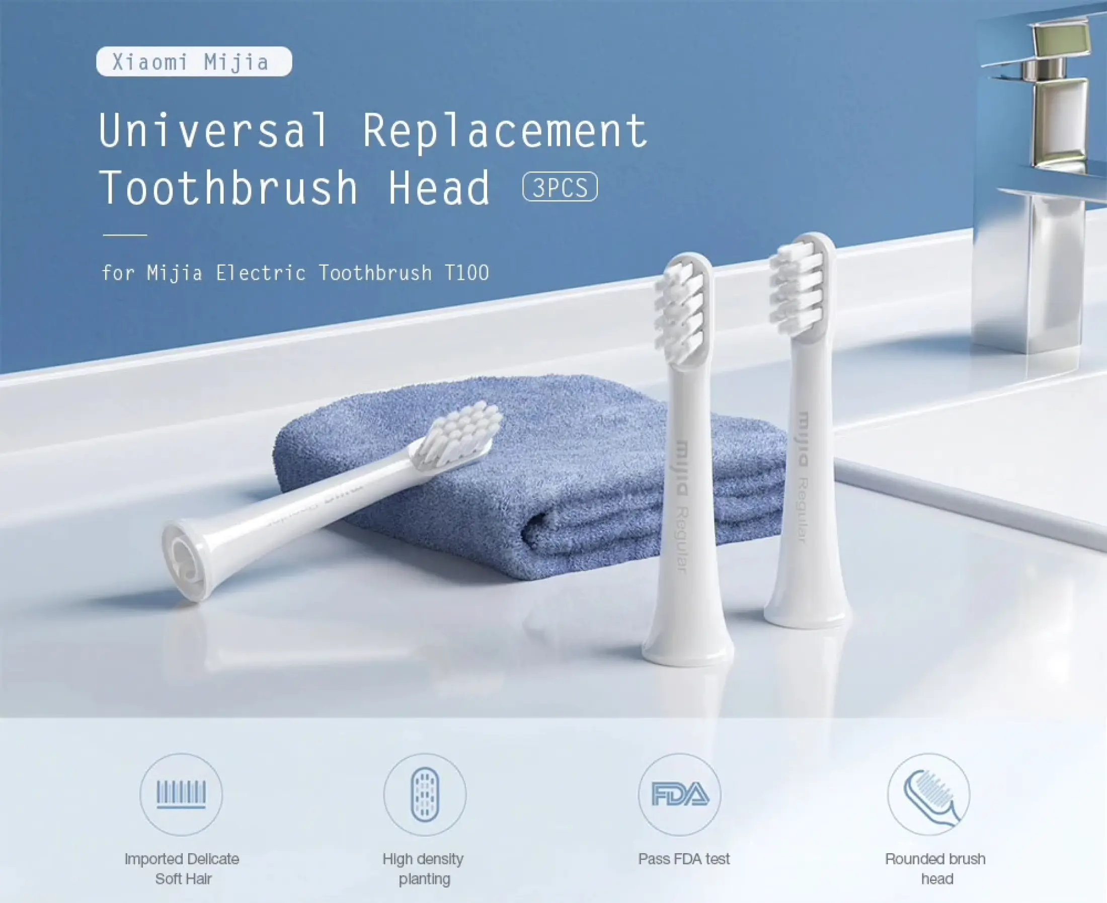 environmentally friendly electric toothbrush heads
