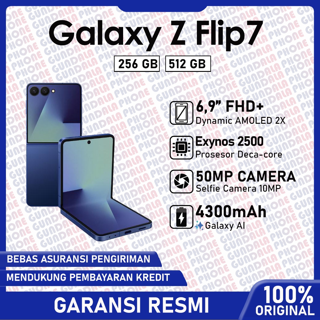Samsung Galaxy Z Flip7 Garansi resmi Giá 13,428,000 Đồng*Miễn phí vận chuyển