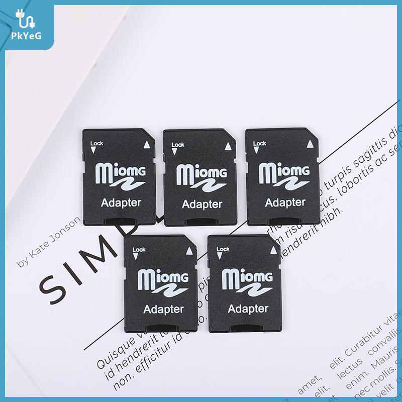 【YIDAO4】 5pcs Micro SD Trans Flash TF ไปยัง SD HC Memory Card Adapter Converter สีดำ ราคา 24 บาท*ส่งฟรี
