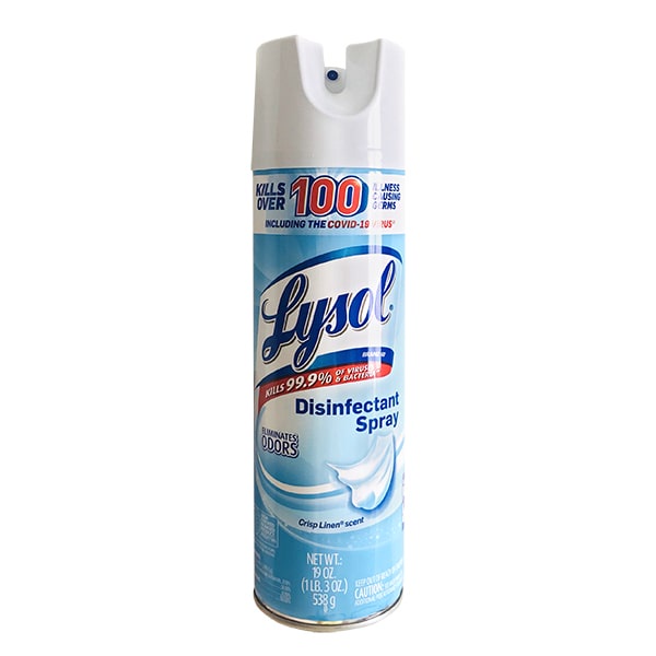 Chai Xịt Diệt Khuẩn Lysol Disinfectant Spray 538g - Hàng Nhập Mỹ - Khử trùng - Ngăn Virus