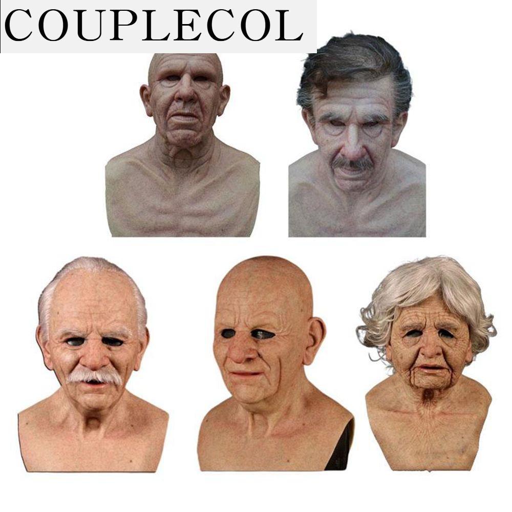 COUPLECOL 3D น้ำยาง เหมือนจริง หน้าปก อุปกรณ์ปาร์ตี้ มาส์กตา มาร์ดิกราส์ ปาร์ตี้คอสตูม อุปกรณ์ประกอบฉากคอสเพลย์ มาสเคอเรด ชายชรา ตกแต่งฮาโลวีน ราคา 465 บาท*ส่งฟรี