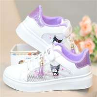 ZEEMIN Kawaii Tennis Shoes Sanrios Cinnamoroll Girls Kuromi Sneakers Anime Student Cute Casual Breathable Running Shoes Gifts for Kids