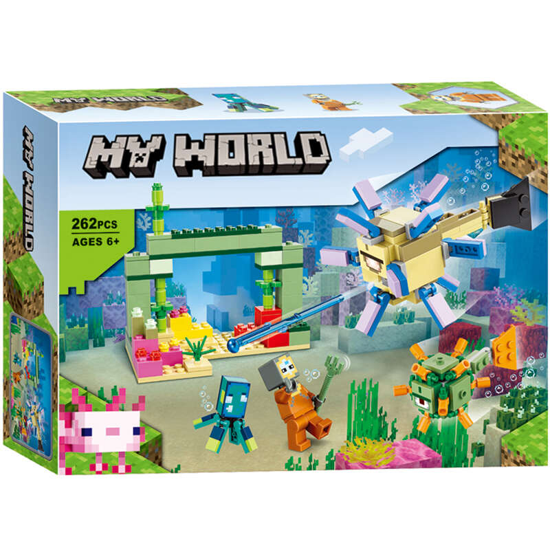 Minecraft 21117 Cuối cùng bóng rồng trận chiến 21151 Lắp ráp LEGO trẻ em câu đố khối đồ chơi quà tặn