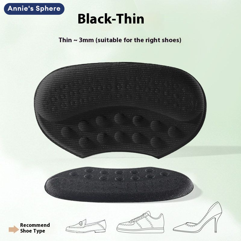 Annie's Sphere Anti-Slip Anti-Blister Heel Cushion Pad Shoe Size Adjustment Shoe Stickers Big Change Essence ราคา 15 บาท*ส่งฟรี