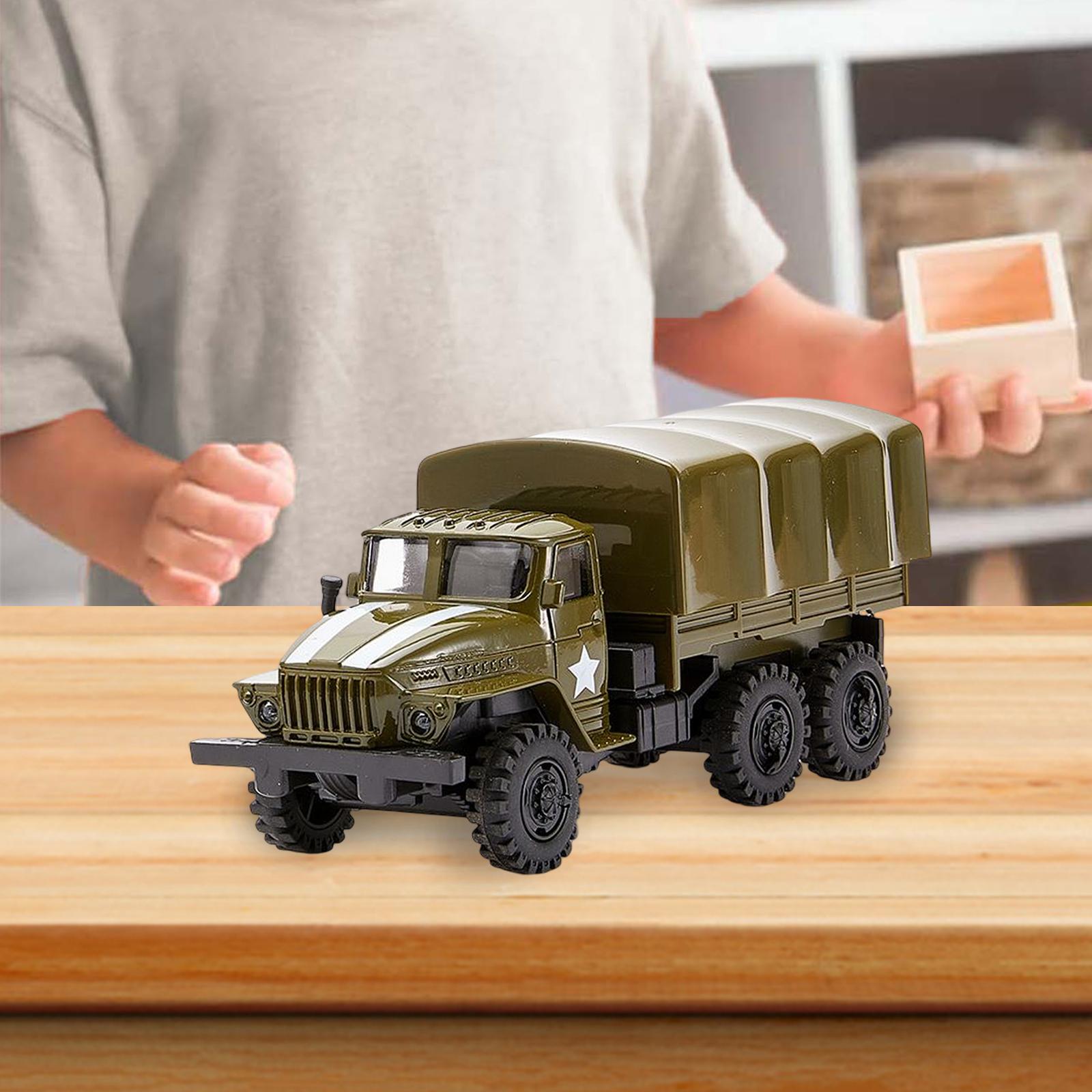 Baoblaze Diecast Convoy Truck Pull Back Function for Birthday Gift Party
