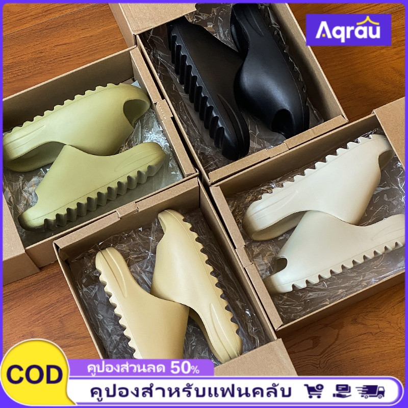 Aqrau รองเท้าแตะ Eva ฤดูร้อนชายหาดอึรู้สึกหนาแต่เพียงผู้เดียวสวมรองเท้าแตะ ราคา 45 บาท*ส่งฟรี