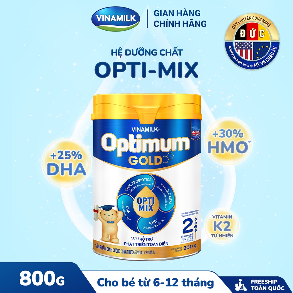 Sữa Optimum Gold 2 800g Giá Tốt T08/2024 | Mua tại Lazada.vn