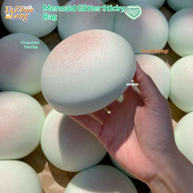 YZLong Honeydew Melon Squishy Stress Relief Toy - Soft, Slow Rebound, Anti-Stress Play for All Ages ราคา 59 บาท*ส่งฟรี