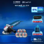 Máy mài góc GWS 700 - Tặng kèm 5 Đá cắt Bosch 100x1.2x16mm (sắt) chất lượng chuẩn Đức