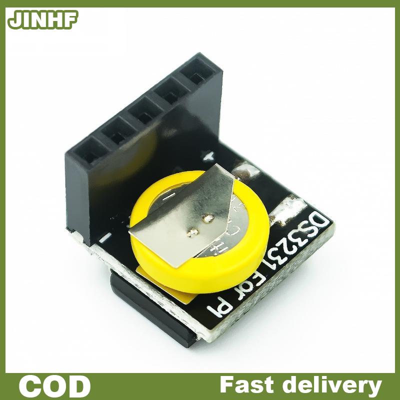JINHF DS3231 Đồng hồ RTC mô-đun với pin cho Pi liên tục theo dõi thời gian thực cho các nhà phát triển Giá 69,757 Đồng*Miễn phí vận chuyển