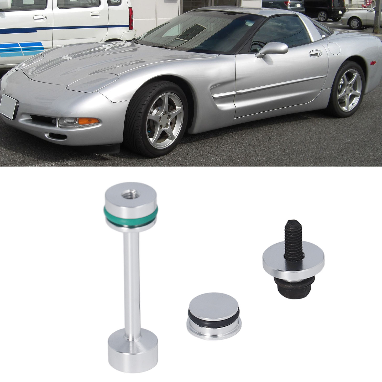 Aramox LS động cơ dầu diverter Barbell dầu Pickup ống giữ xuống phía trước Bộ sưu tập bộ cắm phù hợp cho LS1 LS3 LS4 LS6 ls7 ls9 lq4 lq9 L92 L99 LSA 4.8L 5.3L 6.0L 6.2L