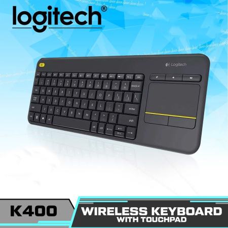 Logitech K400 Plus Wireless Touch Keyboard with Touchpad