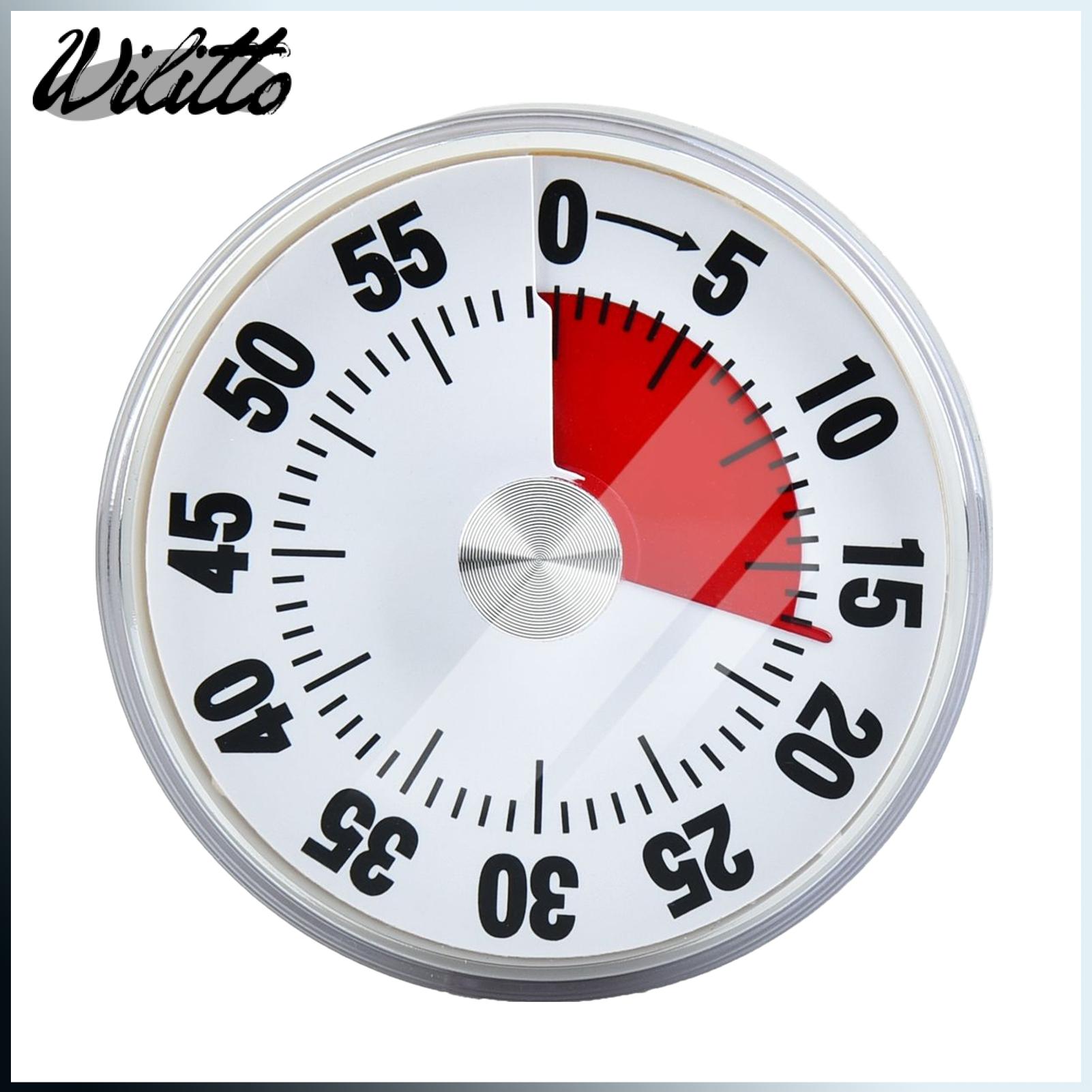 Easy Set Timer No Battery Timer Portable 60-minute Visual Timer with Cartoon Animal Print Loud Bell Reminder Mechanical Countdown Clock for Students and Teachers Time Management Tool ราคา 124 บาท*ส่งฟรี