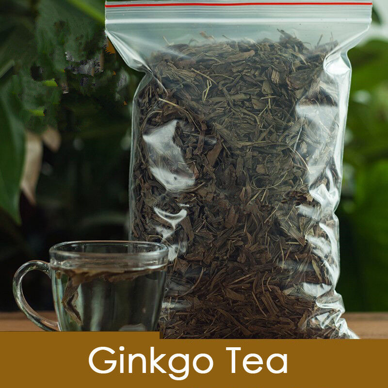 50g-1kg Slim Green Herbal Tea Ginkgo Biloba Leaf Lower Blood Pressure Dried Herb ราคา 63 บาท*ส่งฟรี