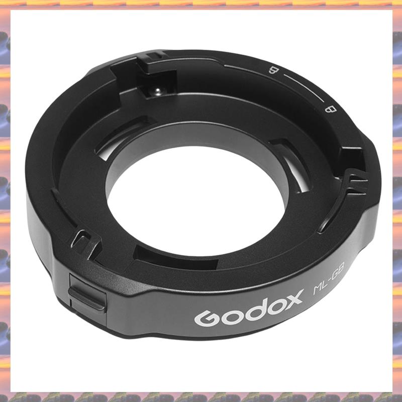 ML-GB Bowens Adapter for ML100Bi & ML60IIBi ML60BI ML60 AD300PRO to Bowens Mount Adapter RingExcellent
