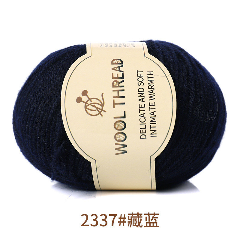 50g/roll Wool Yarn Thick Thread Wool Yarn Soft Medium DIY Hand Knitted Crochet Scarf Clothes Yarn Clothes Hats Baby Yarn