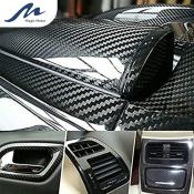 Car 7D Carbon Fiber Vinyl Sticker - Waterproof Motorcycle Decal