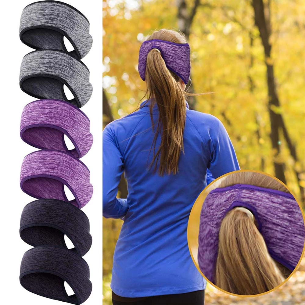 PELLING Women Fleece Yoga Ear Cover Cycling Windproof Outdoor Ear Warmer