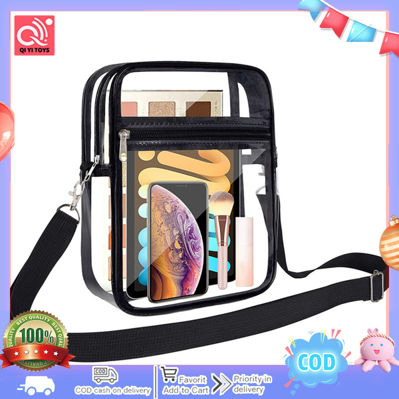 2023 New Clear Crossbody Bag With Adjustable Shoulder Strap Stadium