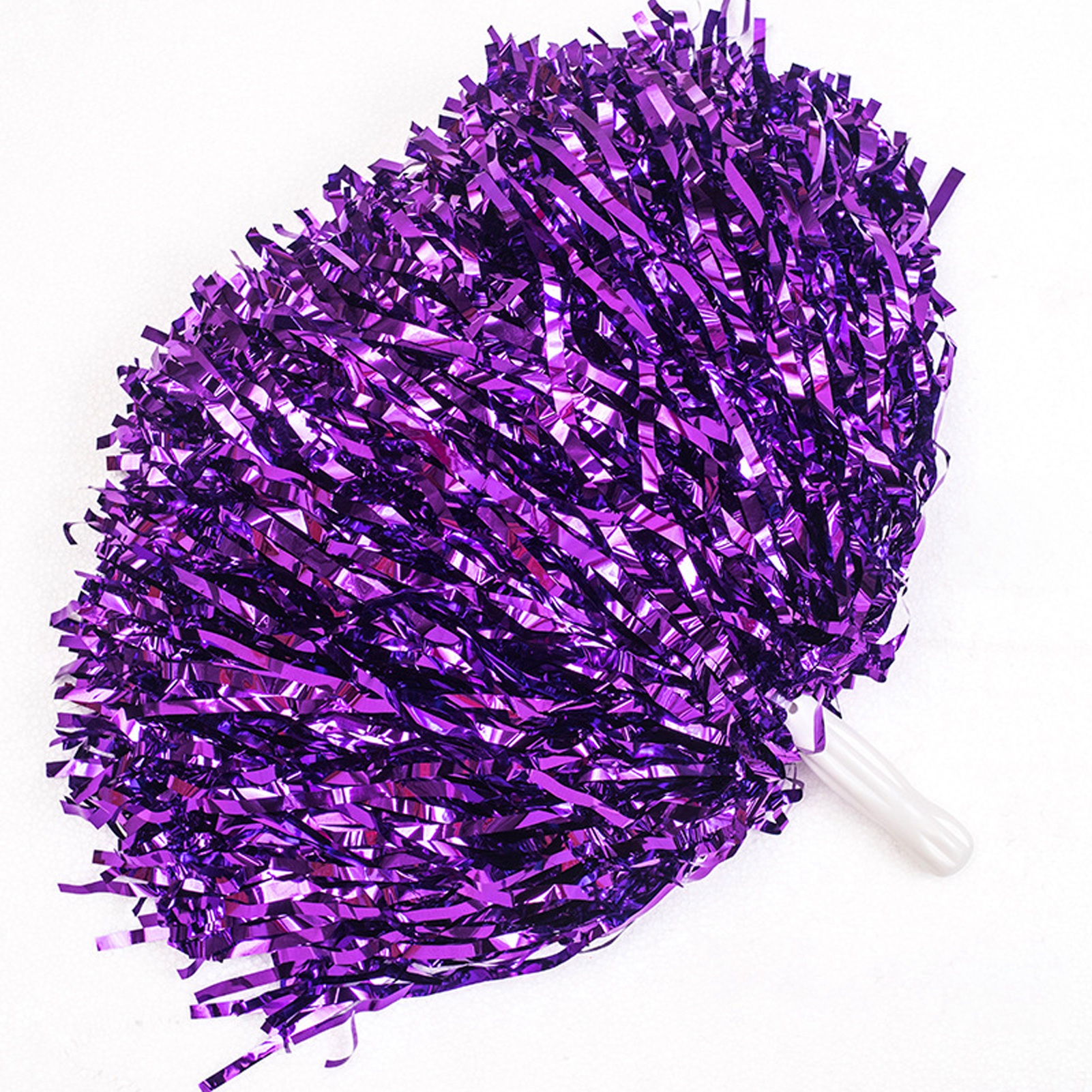 Cổ Vũ Pompoms Tái Sử Dụng màu trơn hiệu ứng flash Nhựa Cổ Vũ Poms Bóng Cho Bóng Rổ Bóng Chày