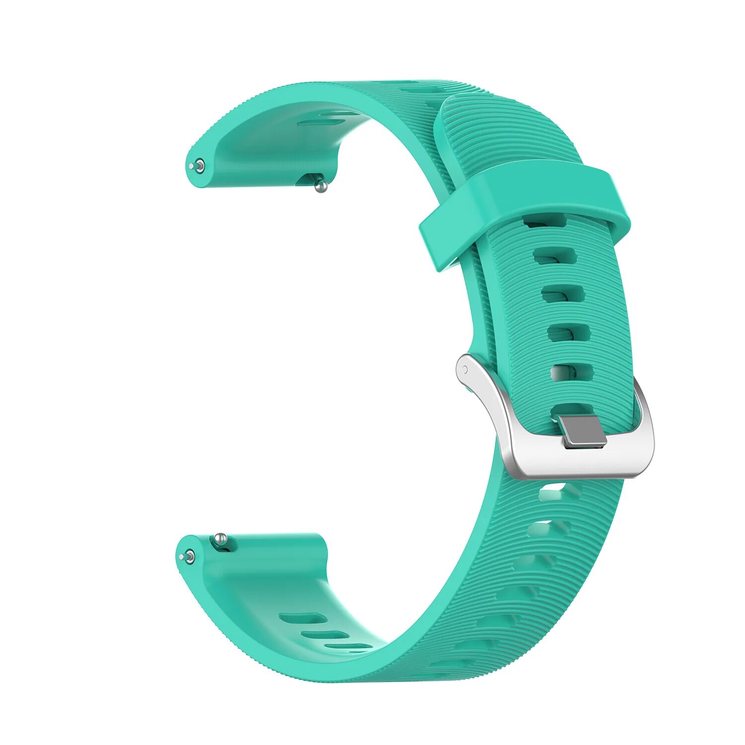 10 Silicon màu Bộ phận thay thế dây đeo đồng hồ cho Garmin Forerunner 245m/245 xem thể thao ngoài trời watchstrap chính thức dây đeo cao su