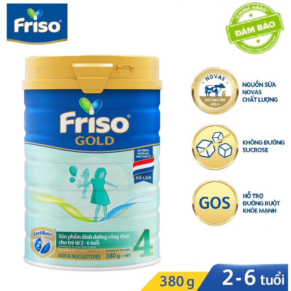 Sữa bột Friso Gold 4 Dành Cho Trẻ Từ 2 - 6 Tuổi  - Date 2025