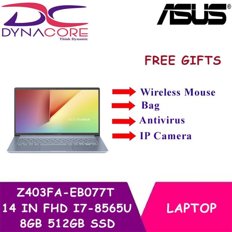 ASUS Z403FA-EB077T 14 IN FHD INTEL CORE I7-8565U 8GB 512GB SSD Intel UHD 620 WIN 10