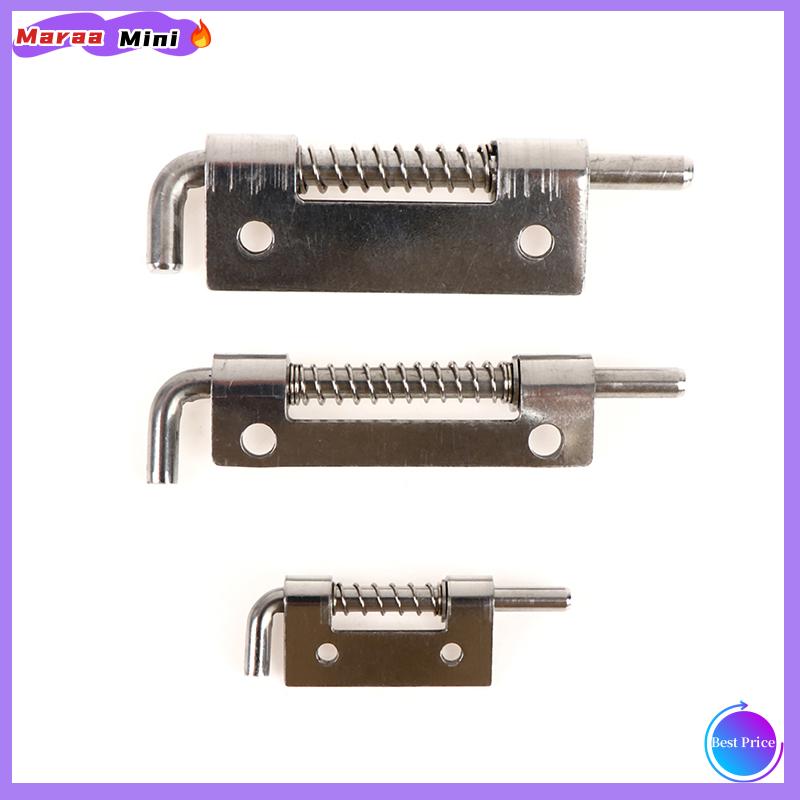 Maraa 1 chiếc bản lề bằng thép không gỉ 304 chốt lò xo an toàn đồ kim khí