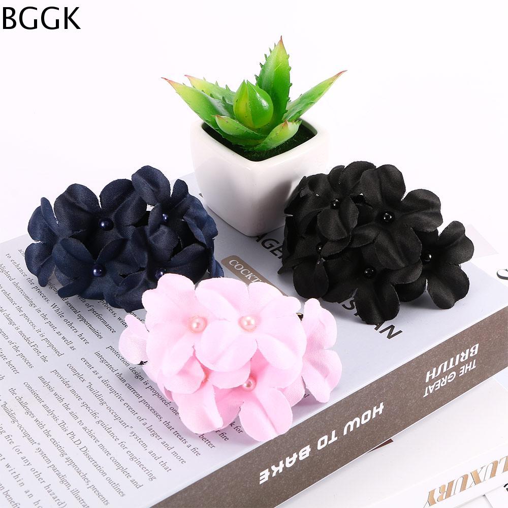 BGGK Đáng yêu Hàng mới về Claw Headwear Người giữ đuôi tóc đuôi ngựa Thời trang Ghim cài tóc hoa Rhinestone Kẹp tóc Phụ kiện tóc Barrette