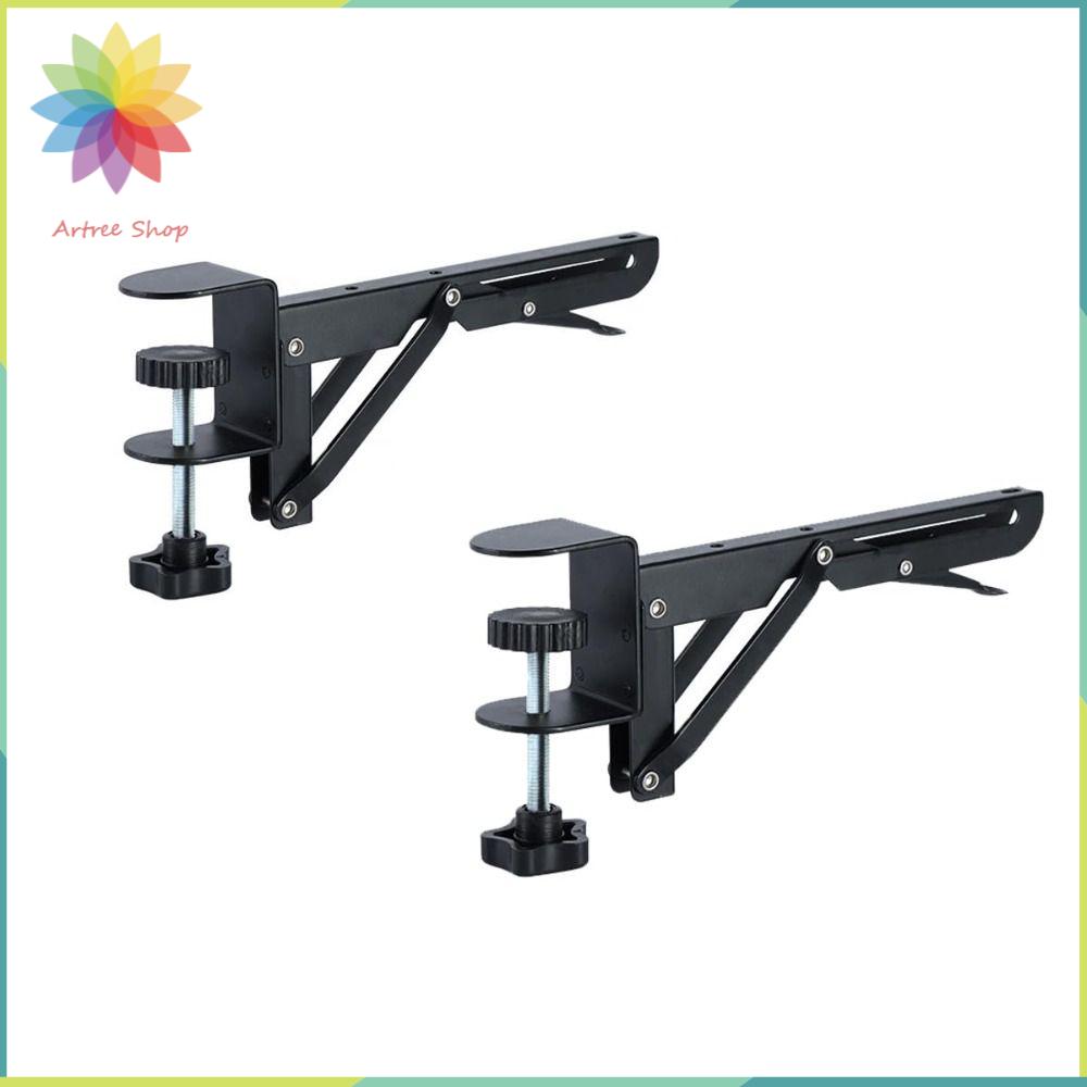 Hetu070703. 2 gói mở rộng kẹp bàn nặng c-kẹp không gian làm việc tổ chức tùy chỉnh bàn kẹp văn phòng