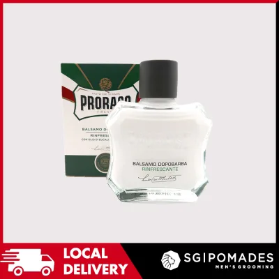 Proraso Green Aftershave Balm 100ml (Alcohol Free) - Menthol & Eucalyptus-SGPOMADES