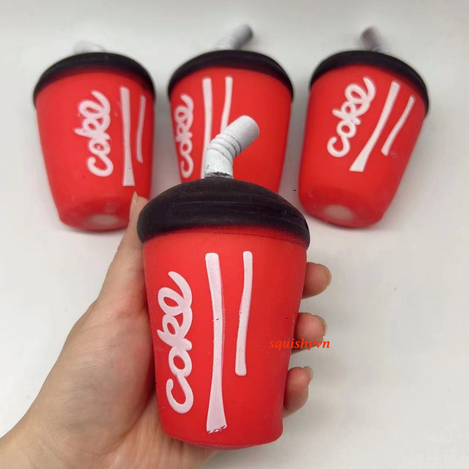 Đồ chơi Squishy Hình Cốc Nước Coca Cola mềm dẻo - MSP380702